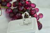 Marquis Brilliant Band Stack Promise Ring Diamond Simulated 925 Sterling Silver Anniversary Ring