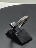 0.52ct Brilliant Cut Bridal Band Diamond Simulated 925 Sterling Silver Anniversary Rings