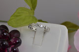 Pear Round Bridal Wedding Engagement Ring Diamond Simulated 925 Sterling Silver Anniversary Rings