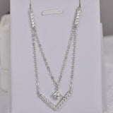 All Moissanite Adorable Necklace Pendant 16"