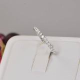 Moissanite Full Eternity Ring Size 7, 8, 9 only