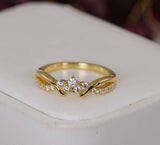 Moissanite Ring, Guard Enhancer Band Ring 925 Size 6, 7, 8, 9, 10 only