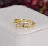 Moissanite Ring, Guard Enhancer Band Ring 925 Size 6, 7, 8, 9, 10 only
