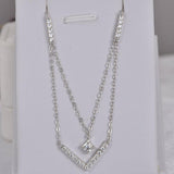 All Moissanite Adorable Necklace Pendant 16"