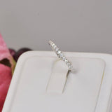Moissanite Full Eternity Ring Size 7, 8, 9 only