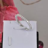 Moissanite Full Eternity Ring Size 7, 8, 9 only