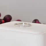 Moissanite Full Eternity Ring Size 7, 8, 9 only