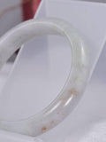 Untreated Natural Jadeite Jade A Bangle Bracelet 58.08 mm