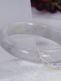 Untreated Natural Jadeite Jade A Bangle Bracelet 58.08 mm