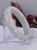 Untreated Natural Jadeite Jade A Bangle Bracelet 58.4 mm