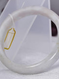 Untreated Natural Jadeite Jade A Bangle Bracelet 61.34 mm