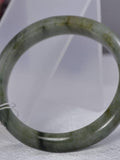 Untreated Natural Jadeite Jade A Bangle Bracelet 58.97 mm