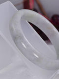 Untreated Natural Jadeite Jade A Bangle Bracelet 58.08 mm