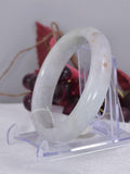 Untreated Natural Jadeite Jade A Bangle Bracelet 58.08 mm