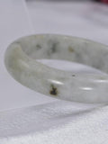 Untreated Natural Grade A Genuine Jadeite Bangle Bracelet 58.08mm