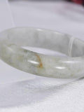 Untreated Natural Grade A Genuine Jadeite Bangle Bracelet 58.08mm