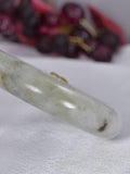 Untreated Natural Grade A Genuine Jadeite Bangle Bracelet 58.08mm