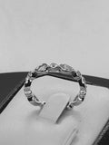 Pear Round Bridal Wedding Engagement Ring Diamond Simulated 925 Sterling Silver Anniversary Rings SKU:00167